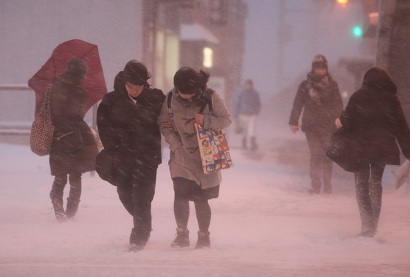 bjt商务日语培训班：青森“地吹雪”走俏 外国客人也醉冬日银色浪漫
